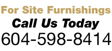 Vancouver Commercial Site Furnishings