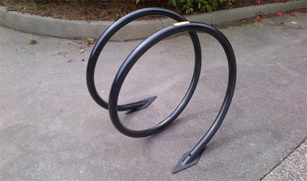 Spiral Bike Rack